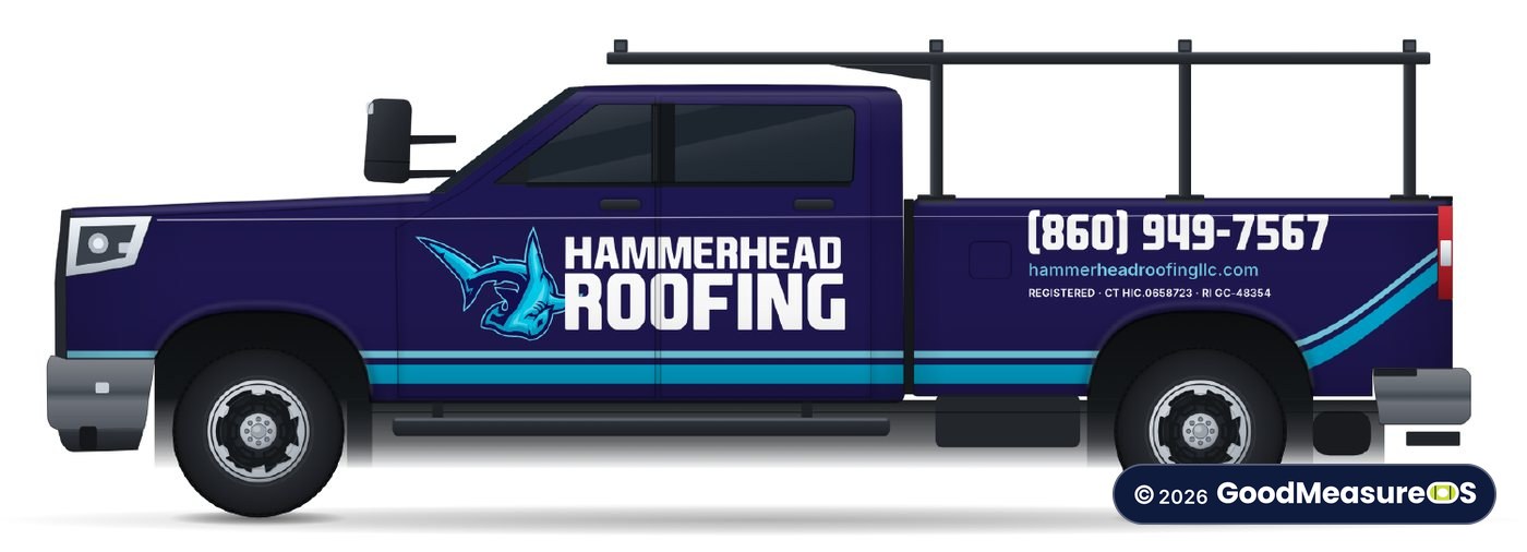 Pickup wrap for HammerHead Roofing