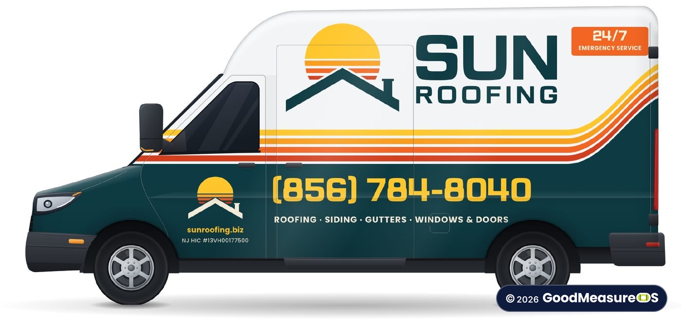 Van wrap for Sun Roofing